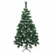 Ель новогодняя искусственная «Пышная» 180 см, с инеем и шишками, зеленая, ЗОЛОТАЯ СКАЗКА, 592051