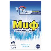 Стиральный порошок для ручной стирки 400 г, МИФ, «Морозная свежесть»