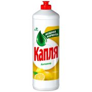 Средство для мытья посуды 1 л, КАПЛЯ VOX активный кислород, «Лимон», 1576