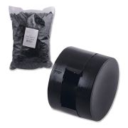 Пломбы пластиковые КОМПЛЕКТ 2200 шт., под пломбиратор, диаметр 10 мм, высота 7 мм, упаковка 1 кг, неармированные, 600789