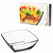 Салатник малый квадратный глубокий, 125 мм, КОМПЛЕКТ 6 штук, стекло, PASABAHCE «ТОКИО», фирменная подарочная упаковка, 53056