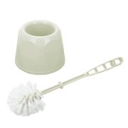 Ершик для унитаза с подставкой стандартной, «Блеск», цвет мраморный/белый ротанг, IDEA, М 5010