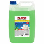 Средство для мытья посуды 5 л, LAIMA PROFESSIONAL концентрат, «Алоэ Вера», 602298