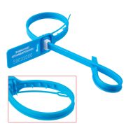 Пломбы мешковые номерные ДРАКОН-ПРО, длина рабочей части 374 мм, СИНИЕ, КОМПЛЕКТ 1000 шт., 602467