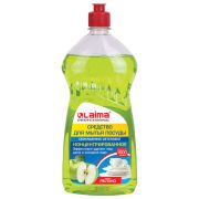 Средство для мытья посуды 1 кг, LAIMA PROFESSIONAL, концентрат, «Яблоко», 604648