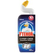 Средство для уборки туалета 500 мл ТУАЛЕТНЫЙ УТЕНОК Супер Сила «Видимый Эффект», 696888