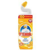 Средство для уборки туалета 900 мл ТУАЛЕТНЫЙ УТЕНОК «Цитрусовый», 696895