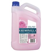 Мыло-крем жидкое 5 л CREMONELLA «Розовое масло», ПРЕМИУМ, перламутровое, из натуральных компонентов, 102219