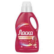 Гель для стирки 1 л ЛАСКА «Для цветного», концентрат, 2462852