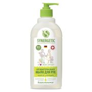 Мыло жидкое антибактериальное 500 мл SYNERGETIC «Мелисса и ромашка», 105061