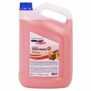 Мыло-крем жидкое DELUXE, 5 л, ЗОЛОТОЙ ИДЕАЛ «Персик», перламутровое, 607496