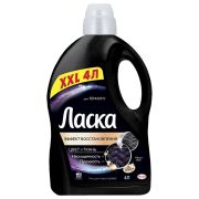 Гель для стирки 4 л ЛАСКА «Для тёмного», концентрат, 2587809