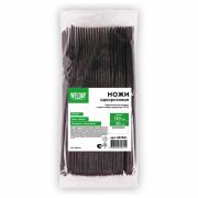 Нож одноразовый пластиковый 180 мм, черный, КОМПЛЕКТ 50 шт., ЭТАЛОН, WELDAY (ВЭЛДЭЙ), 607841