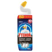 Средство для сантехники/уборки туалета 900 мл, ТУАЛЕТНЫЙ УТЕНОК Супер Сила «Видимый Эффект», 696894