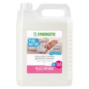 Гель для стирки 5 л SYNERGETIC «Для детского белья», 109501