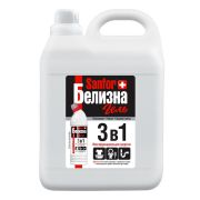 Средство для отбеливания и чистки тканей 5 л, SANFOR «Белизна 3 в 1», гель, 22054