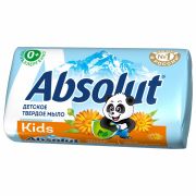 Мыло туалетное детское 90 г, ABSOLUT KIDS «Календула», натуральное, 07357, 6063