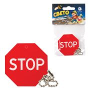 Брелок-подвеска светоотражающий «Знак STOP», 50 мм