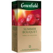 Чай GREENFIELD «Summer Bouquet» фруктовый, 25 пакетиков в конвертах по 2 г, 0433