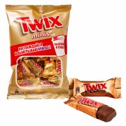 Батончики мини TWIX «Minis» печенье с карамелью в молочном шоколаде, 184 г, 2263