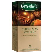 Чай GREENFIELD «Christmas Mystery» черный, 25 пакетиков в конвертах по 1,5 г, 0434-10