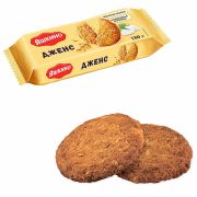 Печенье ЯШКИНО «Дженс», сдобное, со злаками и кокосовой стружкой, 180 г, МП150