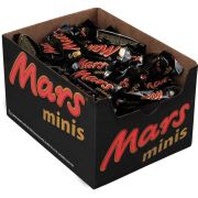 Батончики мини MARS «Minis» шоколадные с нугой и карамелью в молочном шоколаде, 1 кг, 56730