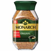 Кофе растворимый MONARCH «Original» 270 г, стеклянная банка, сублимированный, 8052852