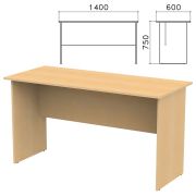 Стол письменный «Канц», 1400х600х750 мм, цвет бук невский, СК21.10