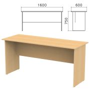 Стол письменный «Канц», 1600х600х750 мм, цвет бук невский, СК20.10