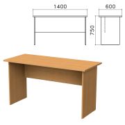 Стол письменный «Монолит», 1400х600х750 мм, цвет бук бавария, СМ22.1