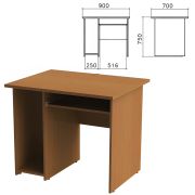 Стол компьютерный «Монолит», 900х700х750 мм, цвет орех гварнери, СМ15.3