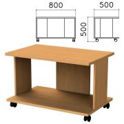Стол журнальный «Монолит», 800х500х500 мм, цвет бук бавария, ЖМ02.1