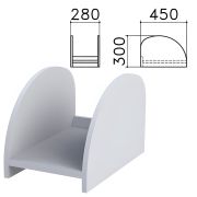 Подставка под системный блок «Монолит», цвет серый, ПМ32.11